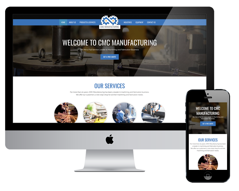 Manufacturer Website Design